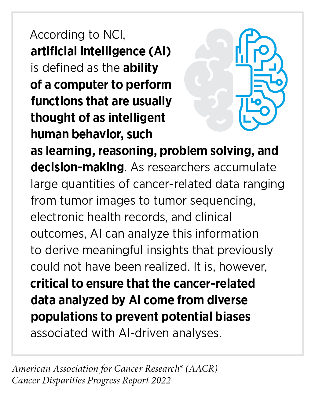 Disparities in Clinical Research and Cancer Treatment