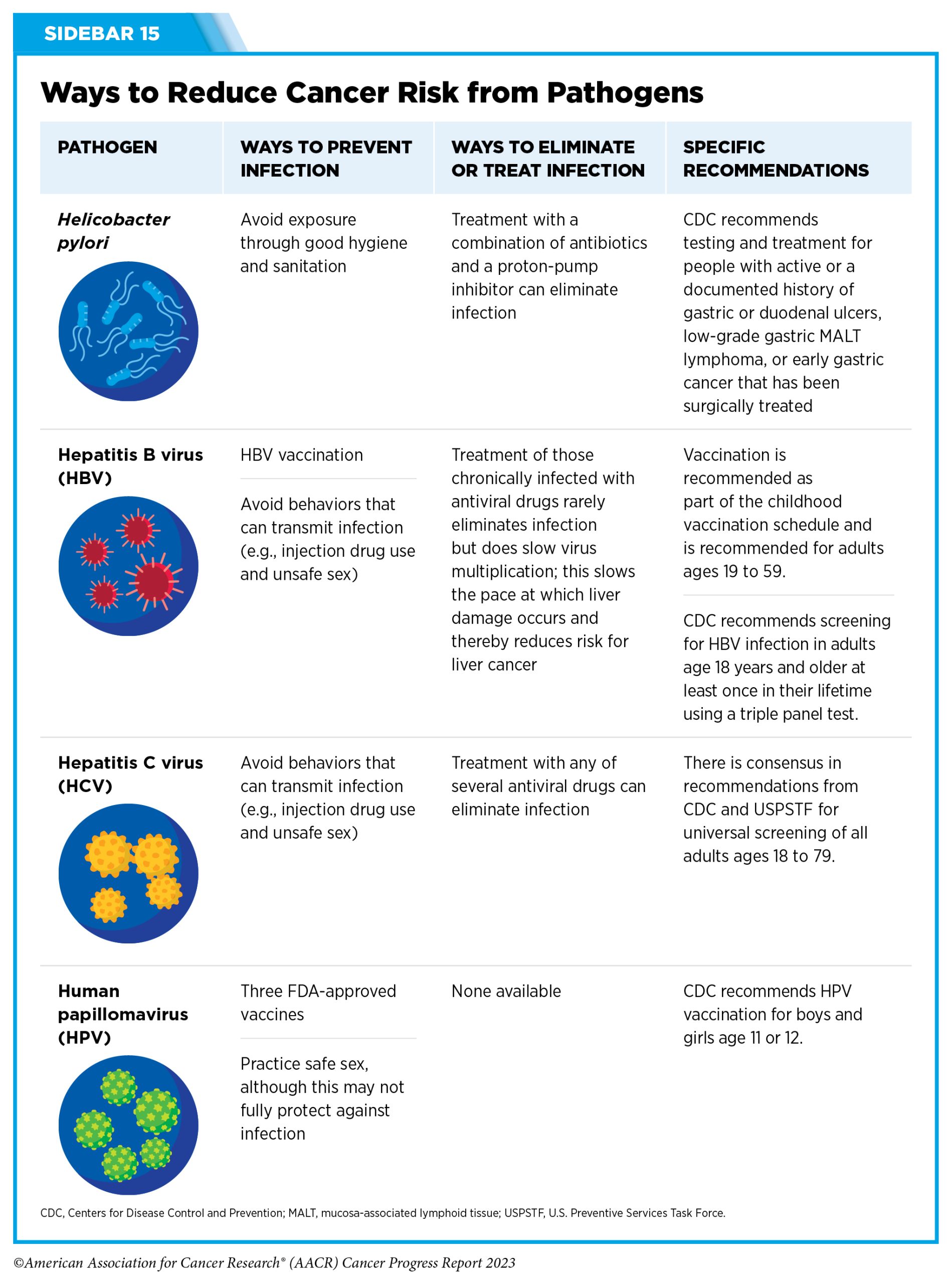 Reducing Cancer Risk  AACR Cancer Progress Report 2023