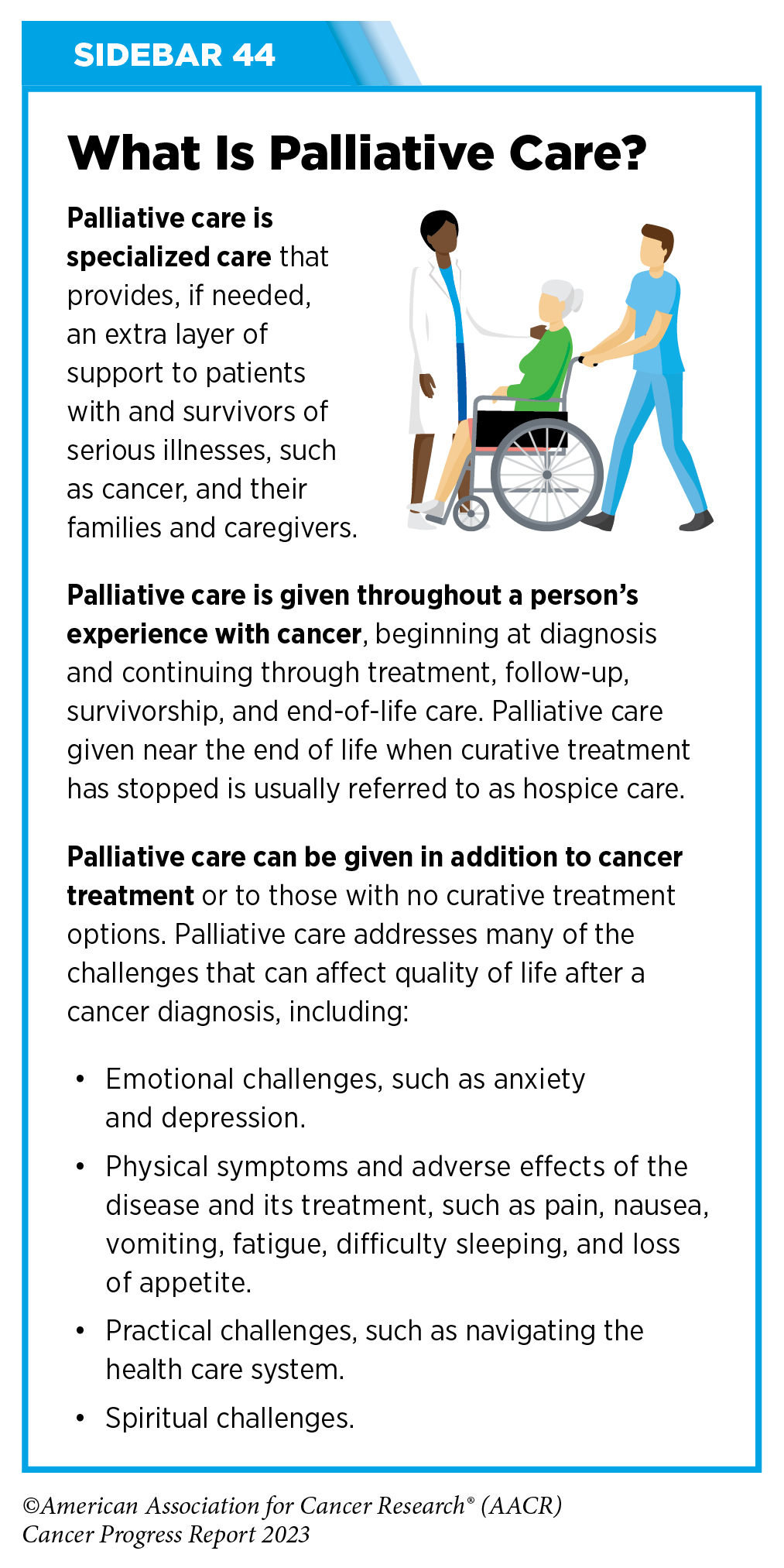 Cancer Patient Experience Report