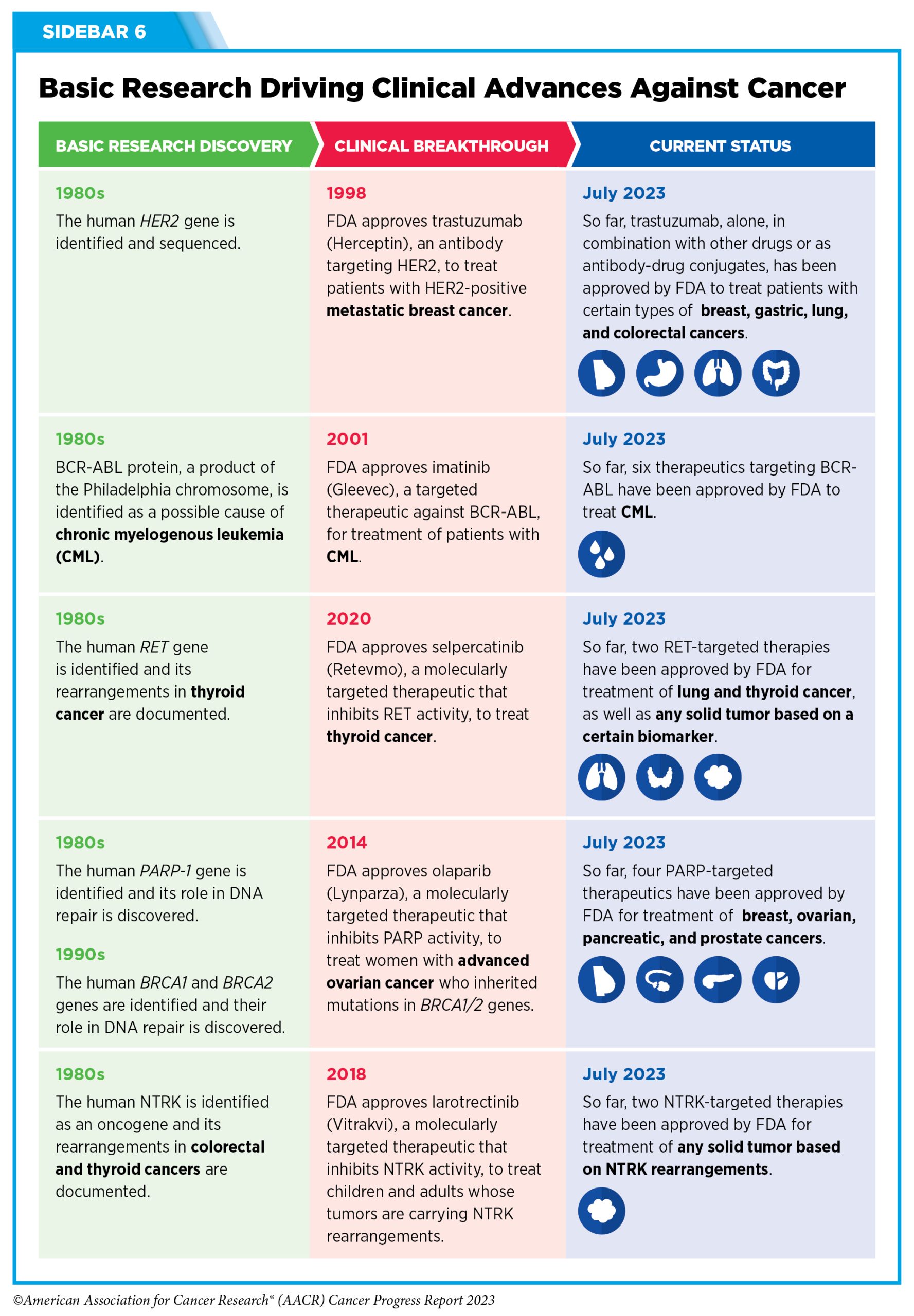 Cancer in 2023  AACR Cancer Progress Report 2023