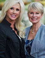 Karen Shayne and Judy Pearson