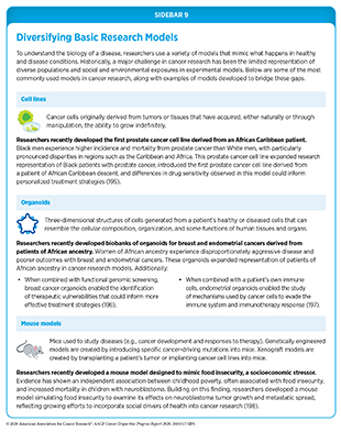Sidebar 9: Diversifying Basic Research Models.