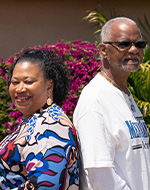 Pastor Rhonda Holbert and Freddie Muse Jr